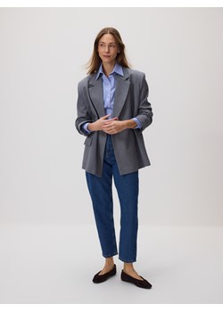 Reserved - Jeansy mom fit - niebieski ze sklepu Reserved w kategorii Jeansy damskie - zdjęcie 188907253