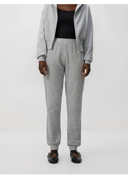 Reserved - Spodnie dresowe long leg - jasnoszary ze sklepu Reserved w kategorii Spodnie damskie - zdjęcie 188907541