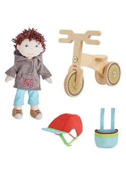 Haba Lalka "Lian" z rowerkiem biegowym - 18 m+ ze sklepu Limango Polska w kategorii Zabawki - zdjęcie 188909261