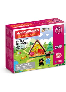 MAGFORMERS 40-częściowy zestaw magnetyczny "Magformers Camping Adventure" - 3+ ze sklepu Limango Polska w kategorii Zabawki - zdjęcie 188909833