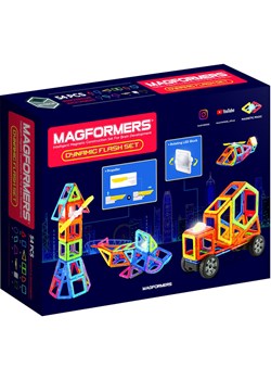 MAGFORMERS 54-częściowy zestaw magnetyczny "Dynamic Flash Set" - 3+ ze sklepu Limango Polska w kategorii Zabawki - zdjęcie 188909841