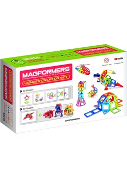 MAGFORMERS 121-częściowy zestaw magnetyczny "Wonder Creator" - 3+ ze sklepu Limango Polska w kategorii Zabawki - zdjęcie 188909844
