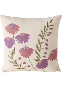 Boltze Poduszka "Pilena" w kolorze beżowo-fioletowym - 45 x 45 cm ze sklepu Limango Polska w kategorii Poduszki dekoracyjne - zdjęcie 188909973