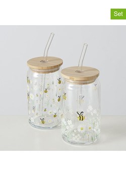 Boltze Kubki (2 szt.) "Honey" w kolorze żółtym - 450 ml ze sklepu Limango Polska w kategorii Kubki - zdjęcie 188910064