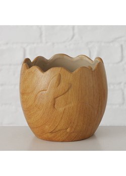 Boltze Osłonka w kolorze jasnobrązowym na doniczkę - wys. 11 x Ø 12,51 cm ze sklepu Limango Polska w kategorii Doniczki i osłonki - zdjęcie 188910234