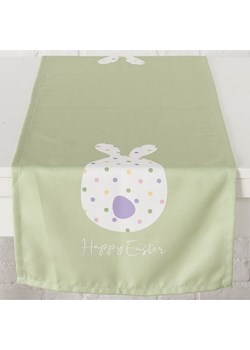 Boltze Bieżnik "Eggard" w kolorze zielono-białym - 140 x 40 cm ze sklepu Limango Polska w kategorii Obrusy i bieżniki - zdjęcie 188910252