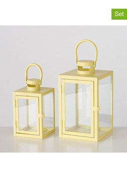 Boltze Lampiony (2 szt.) "Arana" w kolorze żółtym ze sklepu Limango Polska w kategorii Świeczniki - zdjęcie 188910381