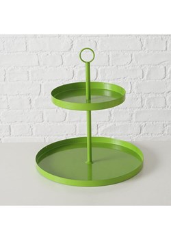 Boltze Etażerka "Samina" w kolorze zielonym - wys. 34 x Ø 30 cm ze sklepu Limango Polska w kategorii Misy i tace dekoracyjne - zdjęcie 188910531