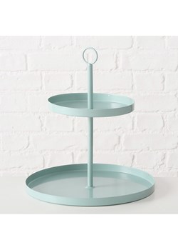 Boltze Etażerka "Samina" w kolorze miętowym - wys. 34 cm ze sklepu Limango Polska w kategorii Misy i tace dekoracyjne - zdjęcie 188910574