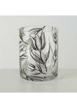 Boltze Wazon "Carina" w kolorze czarnym - wys. 15 x Ø 12 cm ze sklepu Limango Polska w kategorii Wazony - zdjęcie 188910651