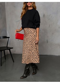 LA Angels Spódnica w kolorze jasnobrązowo-czarnym ze sklepu Limango Polska w kategorii Spódnice - zdjęcie 188910973