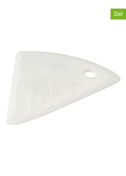 Dr. Oetker Łopatki (2 szt.) "Classic" w kolorze białym do ciasta - 14,5 x 8,5 cm ze sklepu Limango Polska w kategorii Akcesoria do pieczenia - zdjęcie 188911324