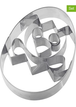 Dr. Oetker Wykrawacze (2 szt.) w kolorze srebrnym - 6,5 x 8,5 cm ze sklepu Limango Polska w kategorii Akcesoria do pieczenia - zdjęcie 188911351