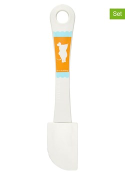 Dr. Oetker Szpatułki (2 szt.) w kolorze biało-pomarańczowym do ciasta ze sklepu Limango Polska w kategorii Akcesoria do pieczenia - zdjęcie 188911610