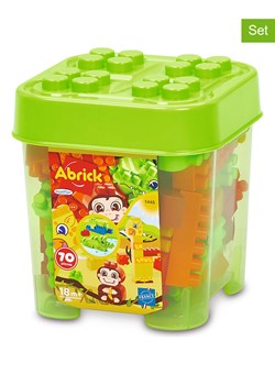 écoiffier 70-częściowy zestaw klocków "Safari Box" - 18 m+ ze sklepu Limango Polska w kategorii Zabawki - zdjęcie 188911822