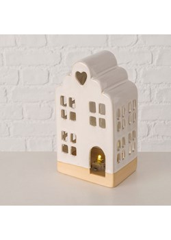 Boltze Dekoracja LED "Burgos" w kolorze kremowo-beżowym - 11,5 x 21 x 8,5 cm ze sklepu Limango Polska w kategorii Dekoracje - zdjęcie 188912500