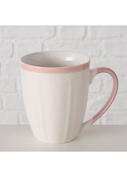 Boltze Kubek "Juna" w kolorze biało-jasnoróżowym - 420 ml ze sklepu Limango Polska w kategorii Naczynia - zdjęcie 188912534
