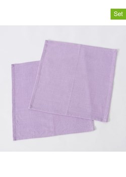 Boltze Serwetki (2 szt.) "Lenea" w kolorze fioletowym - 40 x 40 cm ze sklepu Limango Polska w kategorii Akcesoria kuchenne - zdjęcie 188912560
