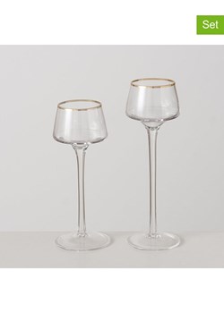 Boltze Świeczniki (2 szt.) "Smola" ze sklepu Limango Polska w kategorii Świeczniki - zdjęcie 188912742