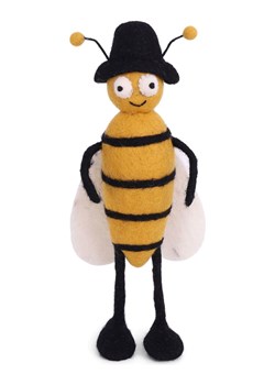 Gry &amp; Sif Figurka dekoracyjna "Boy Bee" w kolorze żółto-czarnym - dł. 27 cm ze sklepu Limango Polska w kategorii Dekoracje - zdjęcie 188912770