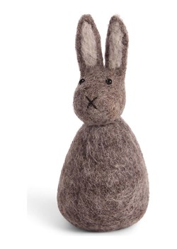 Gry &amp; Sif Figurka dekoracyjna "Bunny" w kolorze szarym - dł. 16 cm ze sklepu Limango Polska w kategorii Dekoracje - zdjęcie 188912771
