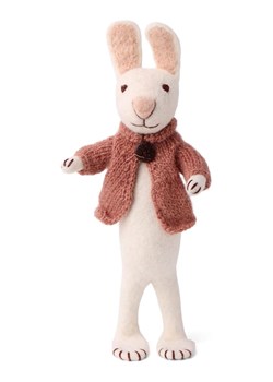Gry &amp; Sif Figurka dekoracyjna "Bunny" w kolorze białym - 25 x 55 x 9,5 cm ze sklepu Limango Polska w kategorii Dekoracje - zdjęcie 188912920