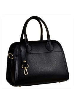 Borse in pelle l skórzana torba czarna ze sklepu melon.pl w kategorii Listonoszki - zdjęcie 188914250