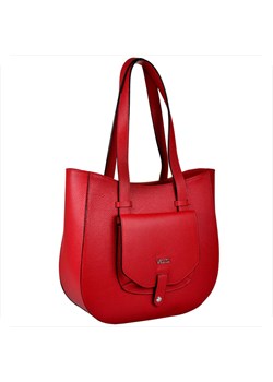 Vezze skórzana torebka włoska czerwona ze sklepu melon.pl w kategorii Torby Shopper bag - zdjęcie 188914674