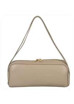 Borse in pelle m naturalna skóra gładka torba kuferek beżowy jamnik ze sklepu melon.pl w kategorii Torebki bagietki - zdjęcie 188914811