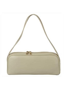 Borse in pelle m naturalna skóra gładka torba kuferek jasny beż ze sklepu melon.pl w kategorii Torebki bagietki - zdjęcie 188914834