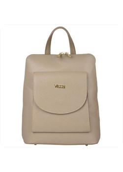 Plecak włoski skóra naturalna vezze beżowy ze sklepu melon.pl w kategorii Plecaki - zdjęcie 188915074