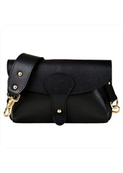 Vera pelle mała torebka czarna listonoszka skóra nat ze sklepu melon.pl w kategorii Listonoszki - zdjęcie 188915903