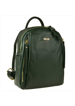 Vezze plecak skórzany zielony włoski ze sklepu melon.pl w kategorii Plecaki - zdjęcie 188916033
