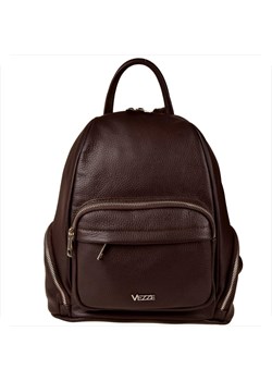 Vezze plecak skórzany brąz czekolada rozmiar l ze sklepu melon.pl w kategorii Plecaki - zdjęcie 188916431