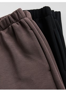 Reserved - Spodnie z modalem - brązowy ze sklepu Reserved w kategorii Spodnie damskie - zdjęcie 188917050
