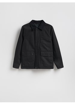 Reserved - Kurtka z kołnierzem - czarny ze sklepu Reserved w kategorii Kurtki męskie - zdjęcie 188917233