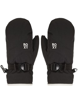 Rękawice snowboardowe Roxy Jetty Solid Mitt ERGHN03050 Czarny ze sklepu eobuwie.pl w kategorii Rękawiczki dziecięce - zdjęcie 188917982