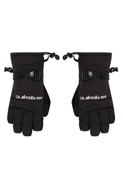 Rękawice narciarskie Quiksilver Mission EQBHN03039 Czarny ze sklepu eobuwie.pl w kategorii Rękawiczki dziecięce - zdjęcie 188917993