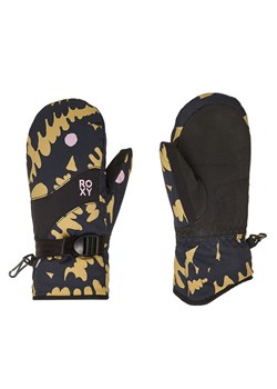 Rękawice snowboardowe Roxy Jetty ERGHN03051 Czarny ze sklepu eobuwie.pl w kategorii Rękawiczki dziecięce - zdjęcie 188918021