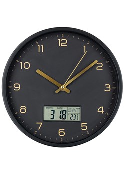 House Nordic Zegar ścienny "Amiens" w kolorze czarnym - Ø 25 cm ze sklepu Limango Polska w kategorii Zegary - zdjęcie 188918434