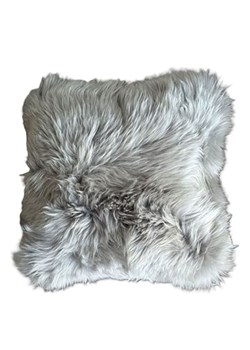 Kaiser Naturfellprodukte Wełniana poduszka w kolorze szarym ze sklepu Limango Polska w kategorii Dywany - zdjęcie 188918530