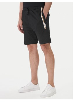 BOSS Szorty sportowe Authentic 50554778 Czarny Regular Fit ze sklepu MODIVO w kategorii Spodenki męskie - zdjęcie 188918840