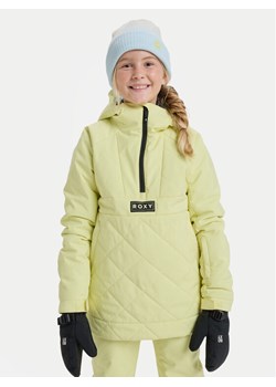 Roxy Kurtka snowboardowa Radiant Lines Overhead ERGTJ03194 Zielony Regular Fit ze sklepu MODIVO w kategorii Kurtki dziewczęce - zdjęcie 188918911