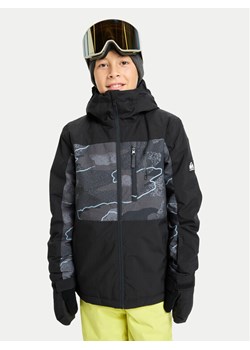 Quiksilver Kurtka snowboardowa Side Hit EQBTJ03220 Czarny Regular Fit ze sklepu MODIVO w kategorii Kurtki chłopięce - zdjęcie 188918941