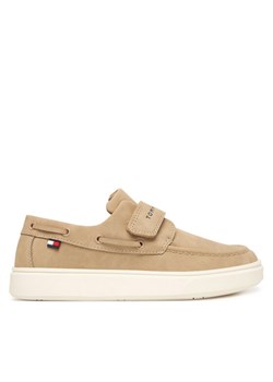Półbuty Tommy Hilfiger Low Cut Velcro T1B4-34340-0315 S Beżowy ze sklepu eobuwie.pl w kategorii Półbuty dziecięce - zdjęcie 188921661