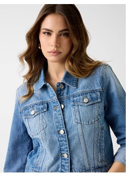 Guess Kurtka przejściowa 181132 Niebieski Classic Fit ze sklepu MODIVO w kategorii Kurtki damskie - zdjęcie 188923540