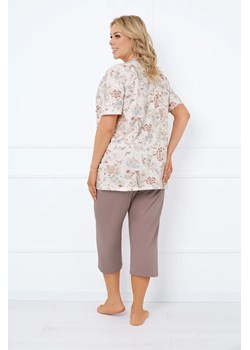 Piżama damska krótki rękaw, 3/4 spodnie Ermida ze sklepu italianfashion w kategorii Piżamy damskie - zdjęcie 188924893