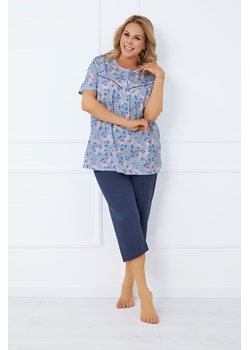 Piżama damska krótki rękaw, 3/4 spodnie Facelia ze sklepu italianfashion w kategorii Piżamy damskie - zdjęcie 188924962