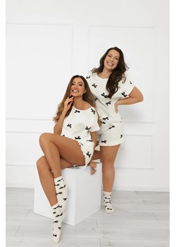 Piżama damska krótki rękaw, krótkie spodnie Figaro ze sklepu italianfashion w kategorii Piżamy damskie - zdjęcie 188925001