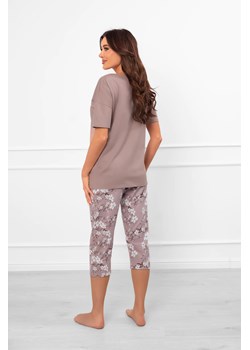 Piżama damska krótki rękaw, 3/4 spodnie Kimuri ze sklepu italianfashion w kategorii Piżamy damskie - zdjęcie 188925883